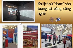 Triển lãm thành tựu đất nước 80 năm: Khi lịch sử "chạm" vào tương lai bằng công nghệ