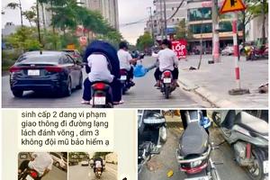 Công an Hà Nội tăng cường xử phạt giao thông từ các clip, hình ảnh do người dân cung cấp