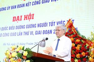 Lan tỏa ngàn đóa hoa “người tốt, việc tốt” của đồng bào Công giáo trong vườn hoa muôn màu của dân tộc