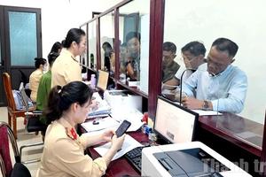 Công an Thanh Hóa bố trí tiếp dân ngoài giờ hành chính phục vụ cấp phiếu Lý lịch tư pháp