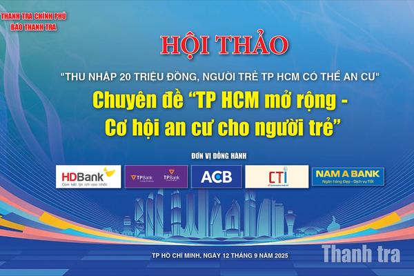 HỘI THẢO TPHCM mở rộng – Cơ hội an cư cho người trẻ