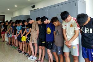 Bắt nhóm thanh, thiếu niên chiếm đoạt và phá hoại tài sản của người dân