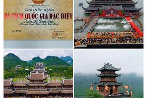 Quần thể Tam Chúc chính thức được xếp hạng Di tích Quốc gia Đặc biệt