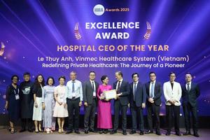 Vinmec bứt phá: Tiếp tục được vinh danh tại Hội nghị Quản lý Bệnh viện châu Á 2025