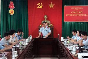 TP Huế: Công bố quyết định thanh tra tại Ban Quản lý dự án Đầu tư xây dựng và Phát triển đô thị