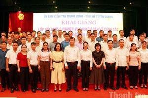 Tuyên Quang: Tập huấn nghiệp vụ chuyên sâu công tác kiểm tra, giám sát cho 500 học viên