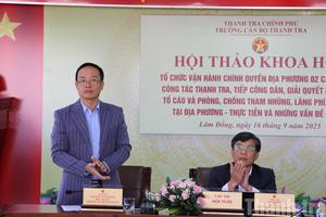 Lâm Đồng: Đề xuất những giải pháp vận hành hiệu quả chính quyền địa phương 2 cấp