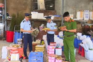 Lạng Sơn: Thu giữ 624 sản phẩm bánh trung thu và hàng trăm sản phẩm thực phẩm nhập lậu