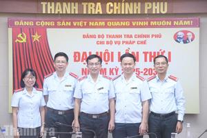 Vụ Pháp chế: Điển hình tiên tiến trong phong trào thi đua yêu nước ngành Thanh tra