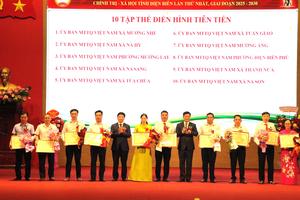 Phong trào thi đua yêu nước tạo động lực giúp Điện Biên phát triển bền vững