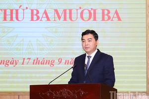 Ông Nguyễn Hoài Anh được bầu giữ chức Chủ tịch UBND tỉnh Thanh Hóa