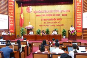 Lạng Sơn thông qua 10 nghị quyết quan trọng tại Kỳ họp thứ 40