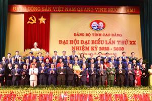 Đại hội Đảng bộ tỉnh Cao Bằng lần thứ XX, nhiệm kỳ 2025-2030 thành công tốt đẹp