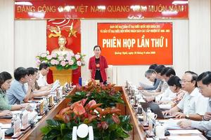 Quảng Ngãi: Chuẩn bị cho công tác bầu cử đại biểu Quốc hội và Hội đồng Nhân dân