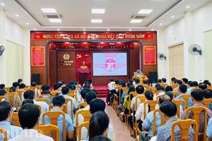 Thanh tra tỉnh Quảng Trị tập huấn nghiệp vụ cho 160 cán bộ địa phương 2 cấp