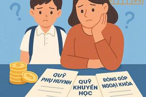 Nỗi lo từ các quỹ đầu năm học: Tự nguyện nhưng khó từ chối