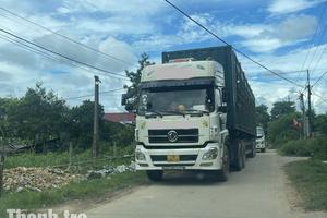 Quảng Trị: Người dân xã Phong Nha bất an vì hung thần xe keo tràm lộng hành trong đường làng