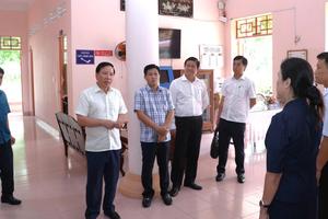 Khảo sát cơ sở 2, Chủ tịch UBND tỉnh Tây Ninh chỉ đạo phát huy công năng trụ sở, tránh lãng phí