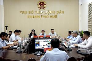 Lãnh đạo thành phố Huế tiếp công dân định kỳ tháng 9/2025