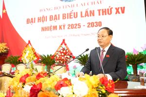 Ông Lê Minh Ngân được bầu giữ chức Bí thư Tỉnh ủy Lai Châu khóa XV