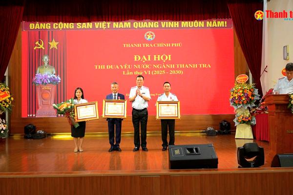 Đại hội Thi đua yêu nước Ngành Thanh tra lần thứ VI: Tiếp tục đổi mới, hướng tới giai đoạn 2026 – 2030