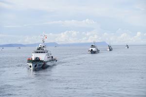 Bộ Tư lệnh Vùng Cảnh sát biển 4 diễn tập bắn đạn thật, khẳng định sức mạnh chiến đấu