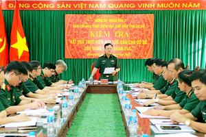 Tăng cường thanh tra, kiểm tra, phòng, chống tham nhũng, tiêu cực trong lực lượng vũ trang Quân khu 3