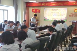 Thanh tra tỉnh Lai Châu gắn kết xây dựng dữ liệu số với bảo mật và an ninh mạng