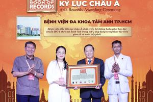 Lần đầu tiên Việt Nam xác lập kỷ lục châu Á trong lĩnh vực IVF