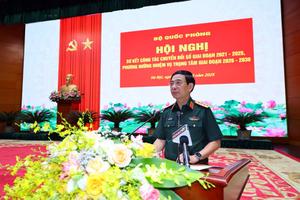 Đại tướng Phan Văn Giang: Coi chuyển đổi số là giải pháp đột phá, tạo tiền đề xây dựng Quân đội hiện đại