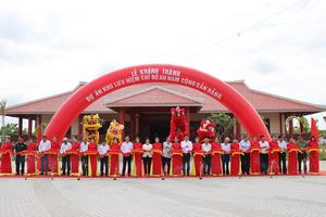 Khánh thành Dự án Khu lưu niệm Chi bộ An Nam Cộng sản Đảng chào mừng Đại hội Đảng bộ tỉnh Đồng Tháp