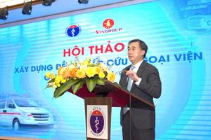 Bộ Y tế gấp rút hoàn thiện đề án cấp cứu ngoại viện nhằm nâng cao năng lực ứng phó tình huống khẩn cấp