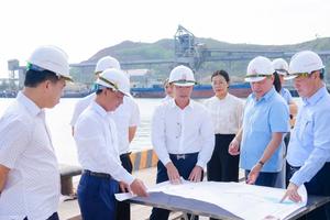 Nghệ An: Đẩy mạnh tiến độ dự án Cảng biển Vissai, tháo gỡ khó khăn cho doanh nghiệp