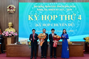 Quảng Ngãi: Bầu thêm 2 Phó Chủ tịch UBND tỉnh