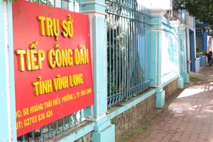 Vĩnh Long: Tăng số lượt khiếu nại, tố cáo nhưng không phát sinh “điểm nóng”