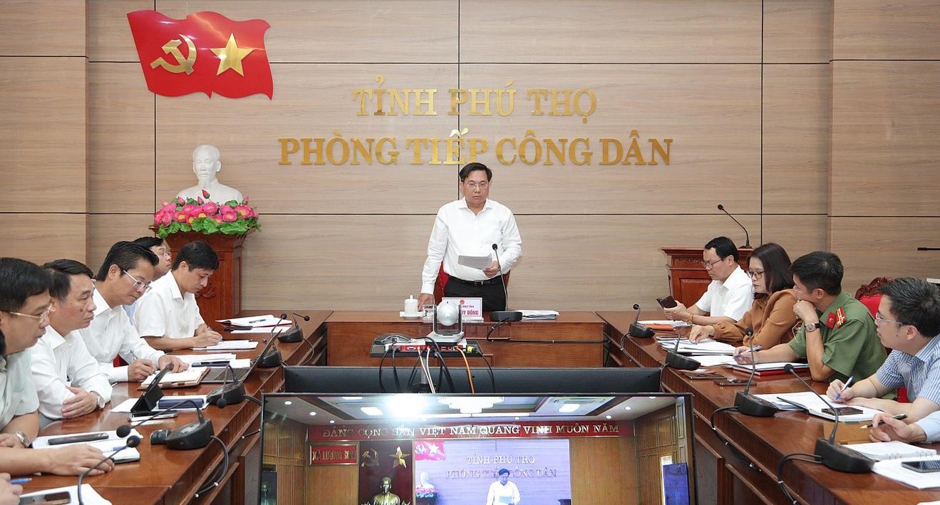 Phú Thọ: Tăng cường, nâng cao hiệu quả tiếp công dân, giải quyết khiếu tố