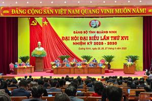 Đại hội Đảng bộ Quảng Ninh lần thứ XVI họp phiên trù bị