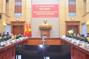 Trung tướng Lê Đức Thái: Bàn giao nhiệm vụ thanh tra phải chặt chẽ, không để gián đoạn