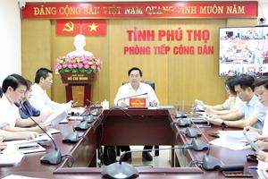 Phú Thọ triển khai tiếp đảng viên, công dân trong suốt thời gian diễn ra Đại hội Đảng bộ tỉnh lần thứ I