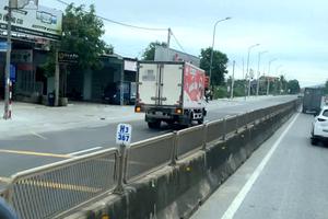 Thanh Hoá: Xác minh, đề nghị phạt 19 triệu đồng, trừ 4 điểm giấy phép lái xe đối với tài xế điều khiển ôtô đi ngược chiều