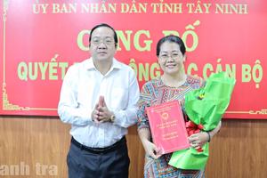 Tây Ninh có Trưởng ban Tiếp công dân mới