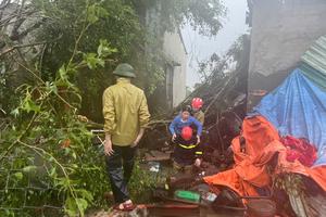 Thanh Hóa: Công an cứu kịp thời được nhiều người dân, do bão số 10