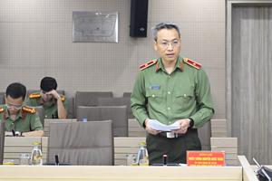 Ứng dụng sinh trắc học trong kiểm soát an ninh Đại hội Đảng bộ Công an Trung ương