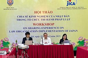 Để tổ chức thi hành pháp luật bám sát hơn hơi thở của cuộc sống