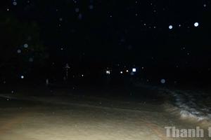 Nỗ lực khắc phục sự cố vỡ đê tại xã Các Sơn