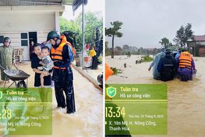 Thanh Hóa: 9.430 hộ với 45.000 nhân khẩu bị cô lập, do bão số 10