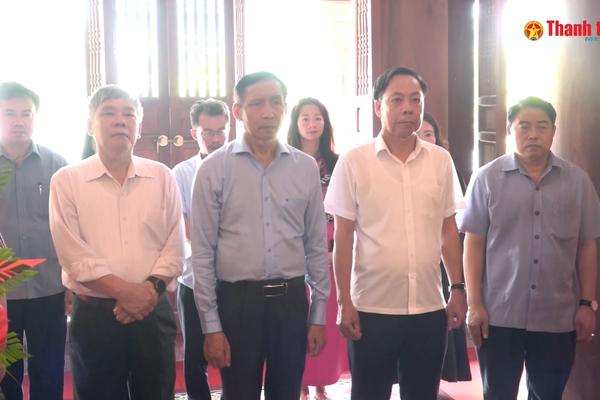 Những người làm công tác thanh tra tưởng nhớ công lao Chủ tịch Hồ Chí Minh