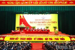 Phiên trù bị Đại hội đại biểu Đảng bộ tỉnh Ninh Bình lần thứ I, nhiệm kỳ 2025 – 2030