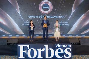 Tại sao Vinamilk đứng đầu danh sách Top 25 thương hiệu dẫn đầu 2025 của Forbes Việt Nam?