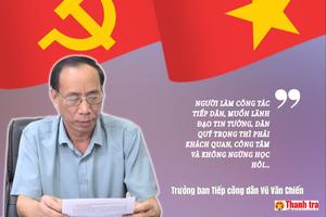 'Ông Chiến tiếp dân' và nguyên tắc 6T của nghề làm dâu trăm họ